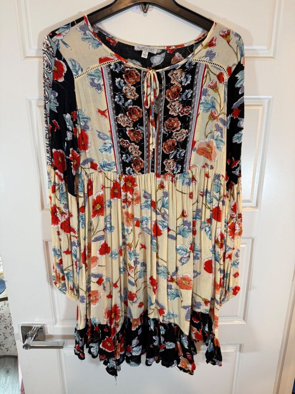 Patrons of Peace Floral Boho Dress Size M